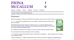 Desktop Screenshot of fionamccallum.com